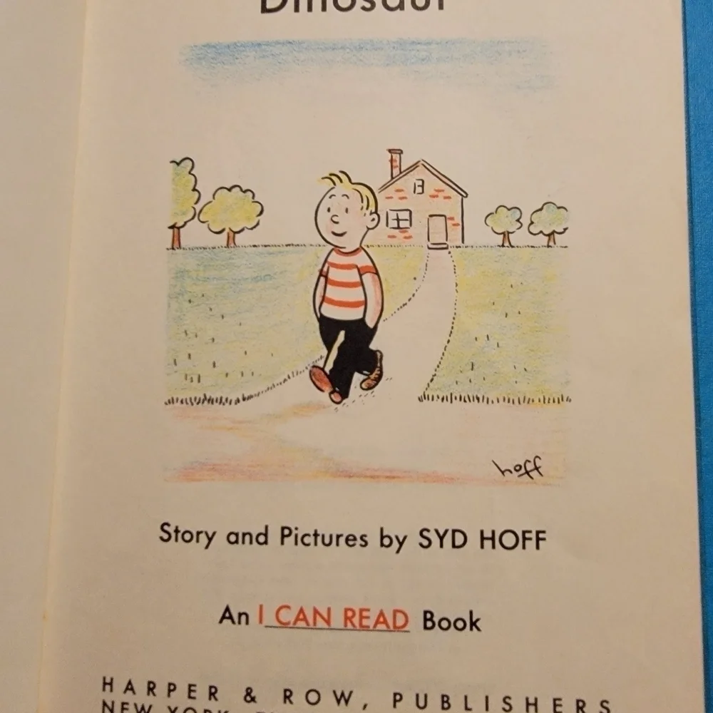 Two children books. Sammy the seal and Danny and the dinosaur by Sydney Hoff - Picture 7 of 12